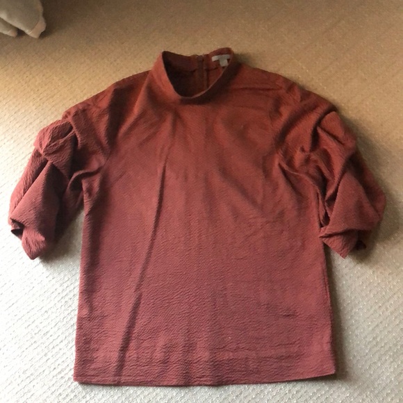 COS Tops - COS zip back blouse in maroon
